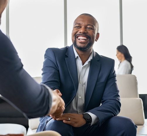 Two,Happy,Mature,Business,Men,Shaking,Hands,In,Office.,Successful